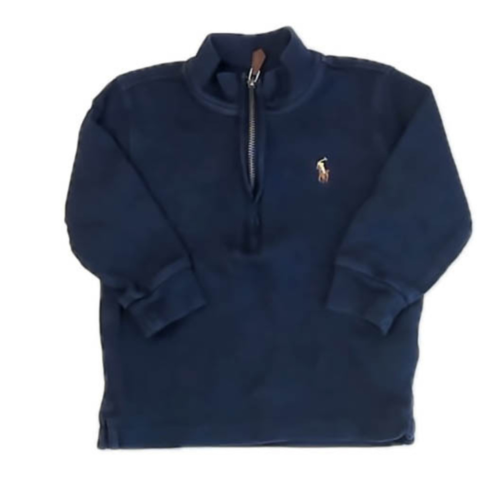 Ralph Lauren Boys Navy Long Sleeve Shirt size: 24 Months